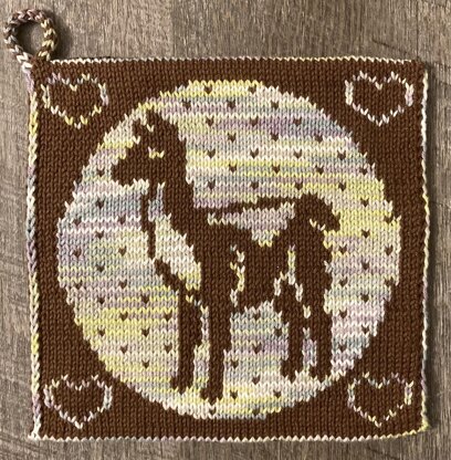 Llama Pot Holder