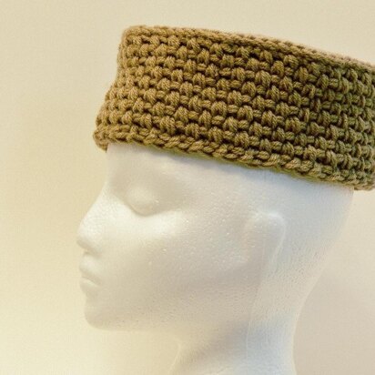 Pill Box Hat Chunky Crochet