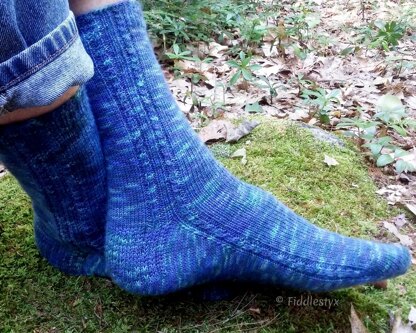 Waterfall Socks