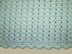 CROCHET Baby Blanket / Afghan - Pastel Aquamarine