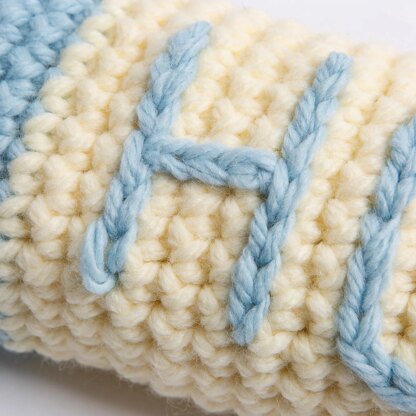 Draught Excluder (Crochet) in Wool Couture Beautifully Basic - Downloadable PDF