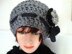 519 CROCHET BEANIE CLOCHE, age 5 to adult