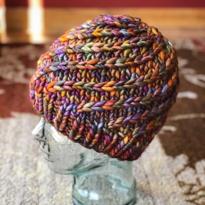 Knit Alpine Swirl Hat