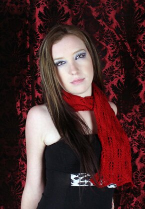 A Vampire's Love Scarf or Cowl