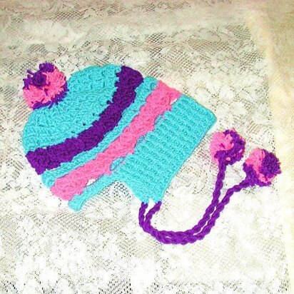 Heart  Bonnet Style Slouch