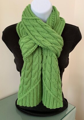 Chelsea Cables & Ribbing Scarf