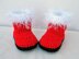 Toddler Santa Booties