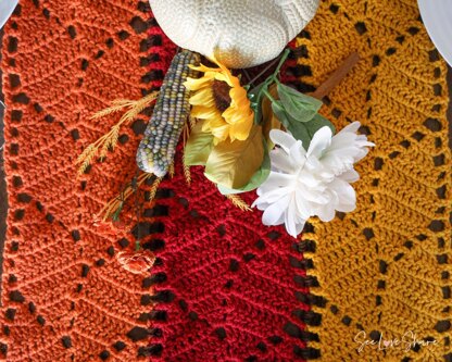 Adjustable Falling Leaves Autumn Crochet Pattern