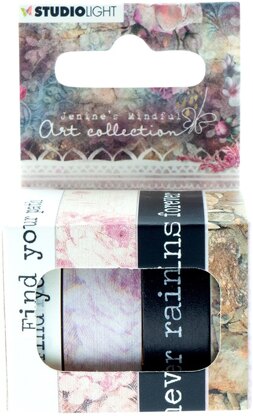 Studio Light Jenine's Mindful Art 3.0 Washi Tape - NR. 02, 4/Pkg