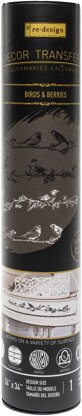 Prima Marketing Prima Re-Design Decor Transfer - Birds & Berries 34"X24"
