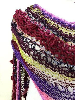 Wine country shawl