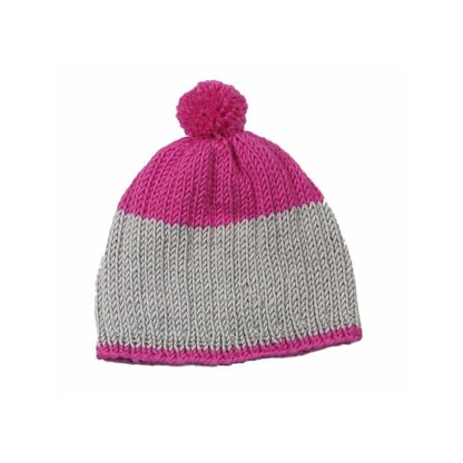 Color Block Ribbed Hat