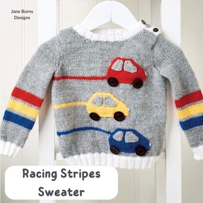Racing Stripes Car Sweater