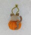 PDF Cat-kin Christmas Pumpkin KNITTING PATTERN Autumn Decoration/Bauble Dk Hanging Decoration Bauble Halloween Fall Autumn Cute Cat Moggy Ornament