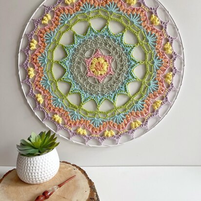 Happy Spring Mandala