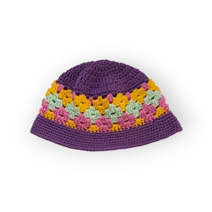 Granny Diamond Bucket Hat