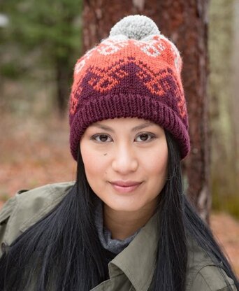 Clover Club Hat in Berroco Ultra Wool - Portfolio4 - Downloadable PDF