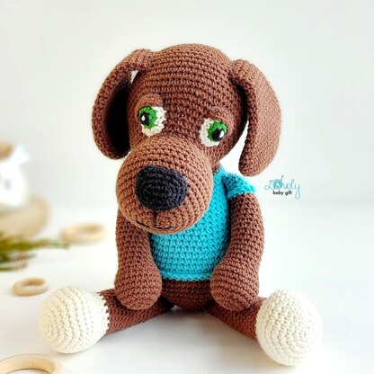 Amigurumi Puppy Dog Stuffed Toy Crochet Pattern