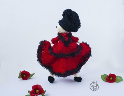 Spanish dancer doll