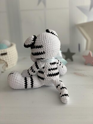 White tiger toy