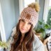 Pebble Puff Stitch Hat