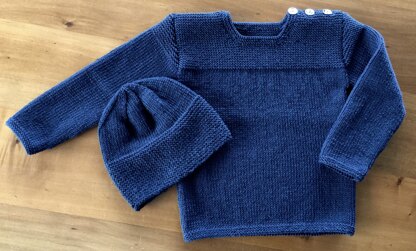 Jumper and hat for 3 year old Aidan