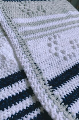 The Midnight Skies Baby Blanket