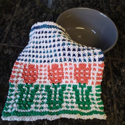 Tulip Fields - knitting pattern