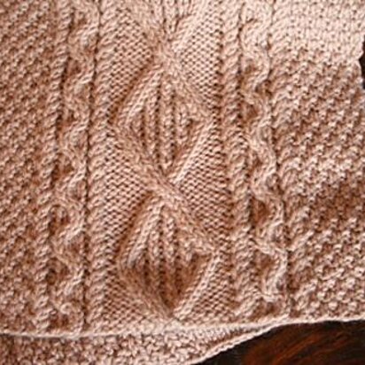 Learn to Knit an Aran Shawl