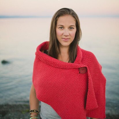 Button Wrap Shawl