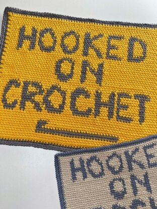 "Hooked" Wall Hanging