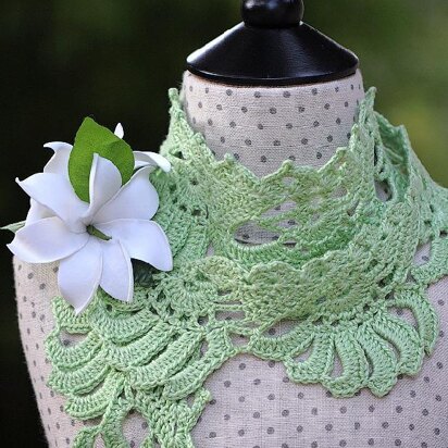 Gardenia Scarf Crochet