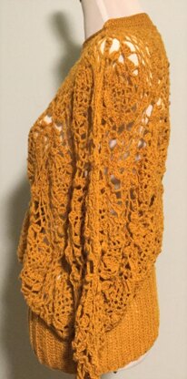 Pumpkin Spice Motif Sweater