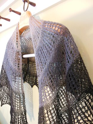 Gradient Lace Shawl