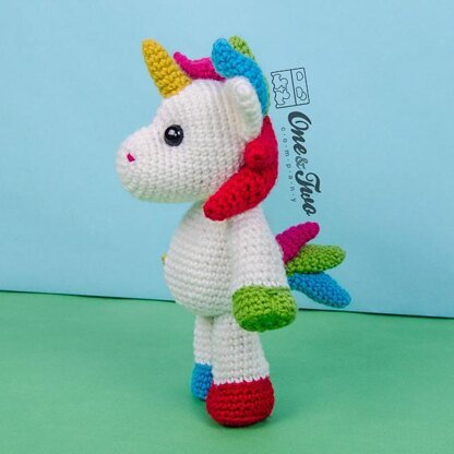 Nuru the Unicorn Amigurumi