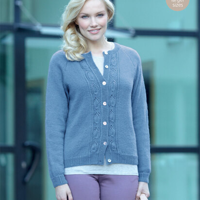 Women's Cardigan in Sirdar Country Style 4 Ply - 7343 - Downloadable PDF