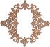 Spellbinders Amazing Papers Grace Glimmer Hot Foil Plate - Petite Looking Glass Frame