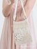 Embroidered Crochet Phone Purse