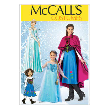 McCall's Sewing Pattern Children's/Girls' Dresses-7-8-10-12-14 