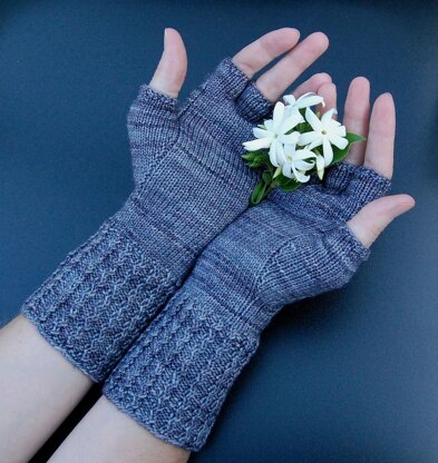 Struck By Lightning Fingerless Gloves