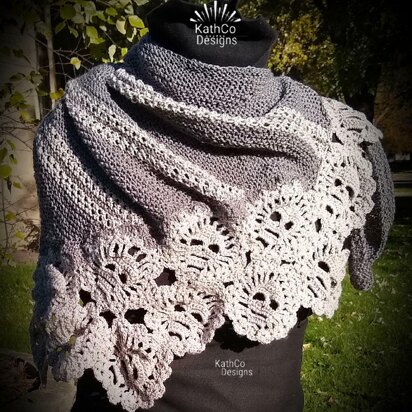 Skull Doily Scarf