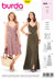 Burda Style Misses' Wrap Dress B6344 - Paper Pattern, Size 8-18