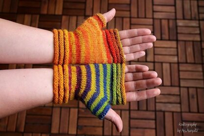 Coziness Fingerless Mitts