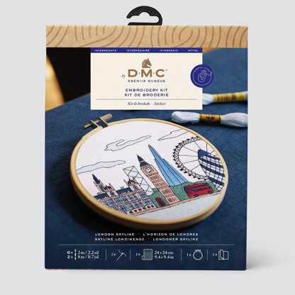 DMC London Skyline - Medium Embroidery Kit