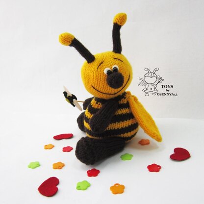 Сheerful bee