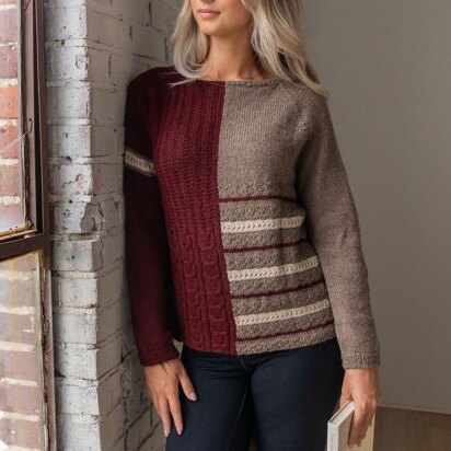 Village Raglan - knitting pattern