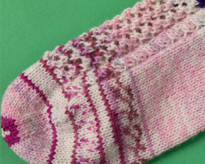 Lunar Lace Socks - Free Knitting Pattern in Paintbox Yarns Socks