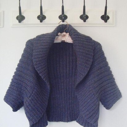 Aran Shrug Knitting Pattern