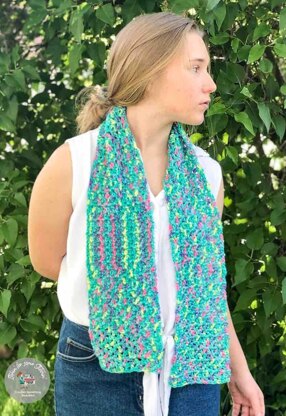 Mermaid Confetti Scarf