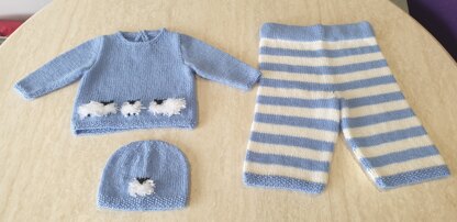Sheep baby outfit